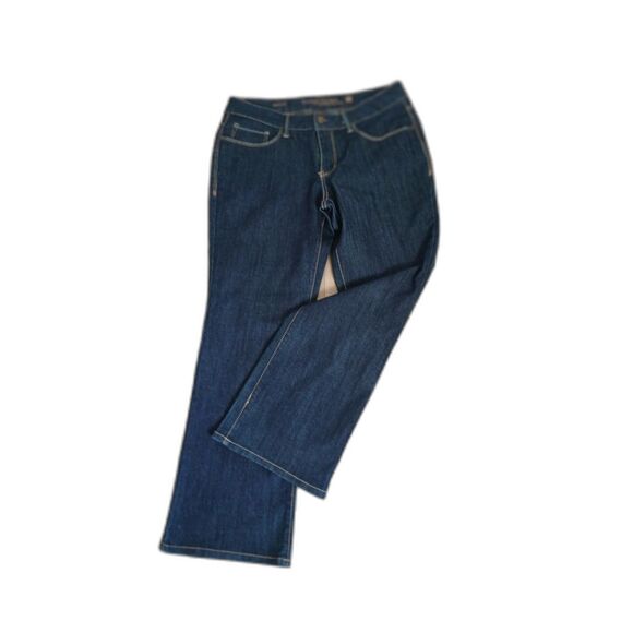 Fade Glory Women’s Bootcut Jeans 12P Petite Dark Wash New cotton blend - Picture 1 of 6